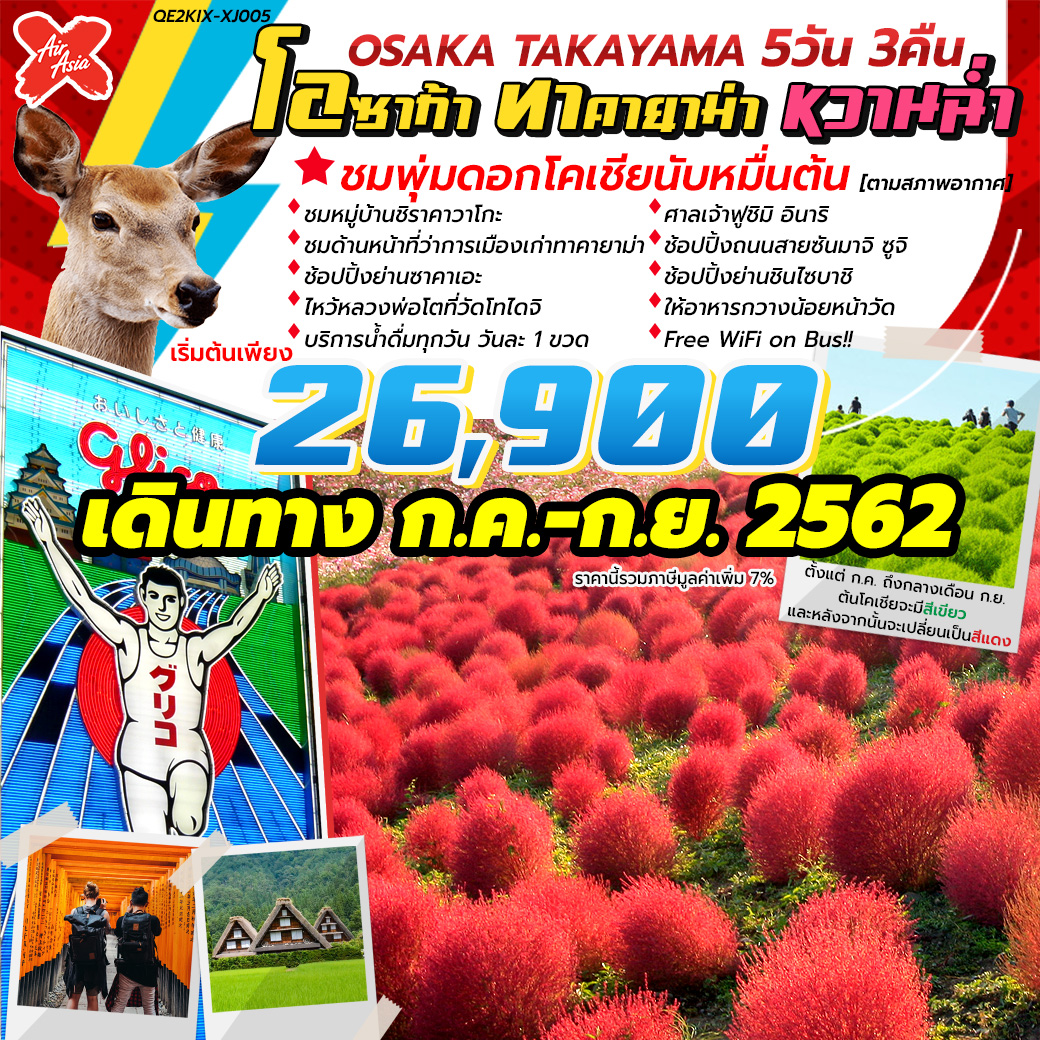 (QE2KIX-XJ005) OSAKA TAKAYAMA หวานฉ่ำ