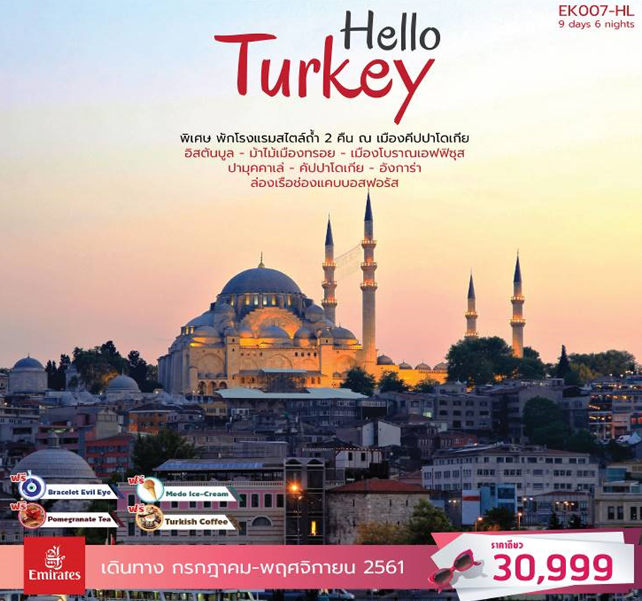 HELLO TURKEY (EK007-HL)