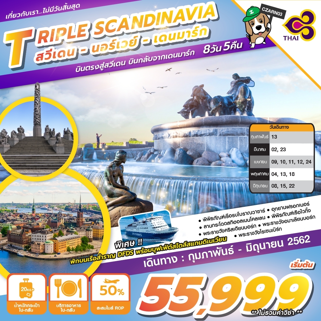 TRIPLE SCANDINAVIA (CZARN03)